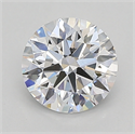Lab Grown Diamond 0.93 Carats, Round with ideal Cut, D Color, vvs2 Clarity and Certified by IGI