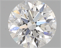 0.62 Carats, Round with Excellent Cut, D Color, VS1 Clarity and Certified by GIA