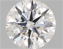 0.70 Carats, Round with Excellent Cut, D Color, VVS1 Clarity and Certified by GIA