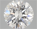 0.53 Carats, Round with Excellent Cut, E Color, SI2 Clarity and Certified by GIA