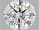 0.70 Carats, Round with Excellent Cut, F Color, VS1 Clarity and Certified by GIA
