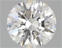 0.56 Carats, Round with Excellent Cut, E Color, IF Clarity and Certified by GIA