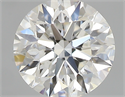 0.50 Carats, Round with Excellent Cut, G Color, SI1 Clarity and Certified by GIA