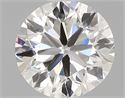 0.70 Carats, Round with Very Good Cut, H Color, VS2 Clarity and Certified by GIA