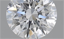 0.66 Carats, Round with Excellent Cut, E Color, VVS1 Clarity and Certified by GIA