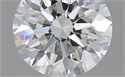 0.75 Carats, Round with Excellent Cut, G Color, VVS2 Clarity and Certified by GIA