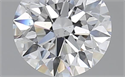1.70 Carats, Round with Excellent Cut, D Color, VS2 Clarity and Certified by GIA