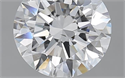 2.01 Carats, Round with Excellent Cut, D Color, VS2 Clarity and Certified by GIA