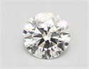 Lab Created Diamond 0.84 Carats, Round with ideal Cut, D Color, vs1 Clarity and Certified by IGI
