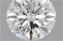 2.50 Carats, Round with Excellent Cut, I Color, SI2 Clarity and Certified by GIA