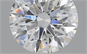 2.08 Carats, Round with Excellent Cut, G Color, VS2 Clarity and Certified by GIA