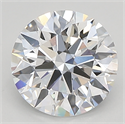 Lab Grown Diamond 1.84 Carats, Round with ideal Cut, D Color, vvs2 Clarity and Certified by IGI