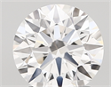 Del inventario de diamantes de laboratorio, 1.61 quilates, Redondo , Color D, claridad vvs1 y certificado IGI
