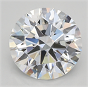 Del inventario de diamantes de laboratorio, 2.08 quilates, Redondo , Color D, claridad vvs2 y certificado IGI