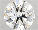 Del inventario de diamantes de laboratorio, 2.33 quilates, Redondo , Color D, claridad vvs2 y certificado IGI