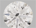 Lab Grown Diamond 1.85 Carats, Round with ideal Cut, D Color, vvs2 Clarity and Certified by IGI