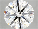 Del inventario de diamantes de laboratorio, 6.22 quilates, Redondo , Color E, claridad vvs2 y certificado IGI