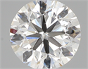 0.40 Carats, Round with Very Good Cut, F Color, SI1 Clarity and Certified by GIA