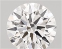 Lab Grown Diamond 1.86 Carats, Round with ideal Cut, D Color, vvs2 Clarity and Certified by IGI