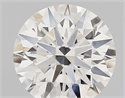 Del inventario de diamantes de laboratorio, 1.88 quilates, Redondo , Color E, claridad vvs2 y certificado IGI