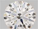 Lab Grown Diamond 1.87 Carats, Round with ideal Cut, D Color, vs1 Clarity and Certified by IGI