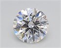 Lab Grown Diamond 1.08 Carats, Round with Ideal Cut, D Color, VS1 Clarity and Certified by IGI
