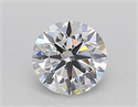 Del inventario de diamantes de laboratorio, 0.71 quilates, Redondo , Color D, claridad VVS2 y certificado IGI