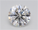 Del inventario de diamantes de laboratorio, 1.09 quilates, Redondo , Color D, claridad VVS2 y certificado IGI
