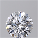 Del inventario de diamantes de laboratorio, 0.72 quilates, Redondo , Color D, claridad VVS2 y certificado IGI