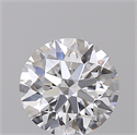 Del inventario de diamantes de laboratorio, 0.70 quilates, Redondo , Color D, claridad VVS2 y certificado IGI
