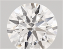 Lab Grown Diamond 1.86 Carats, Round with ideal Cut, E Color, vvs2 Clarity and Certified by IGI