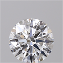 Del inventario de diamantes de laboratorio, 0.71 quilates, Redondo , Color D, claridad VVS2 y certificado IGI