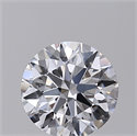 Del inventario de diamantes de laboratorio, 0.72 quilates, Redondo , Color D, claridad VVS2 y certificado IGI