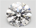 Lab Grown Diamond 1.82 Carats, Round with ideal Cut, D Color, vs1 Clarity and Certified by IGI