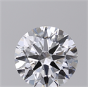 Del inventario de diamantes de laboratorio, 0.73 quilates, Redondo , Color D, claridad VVS2 y certificado IGI