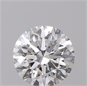 Del inventario de diamantes de laboratorio, 0.72 quilates, Redondo , Color D, claridad VVS2 y certificado IGI