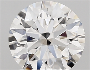 Picture of Lab Grown Diamond 1.38 Carats, Round with ideal Cut, D Color, vs1 Clarity and Certified by IGI