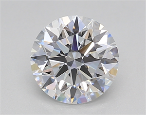 Picture of Lab Grown Diamond 1.21 Carats, Round with Excellent Cut, D Color, VVS2 Clarity and Certified by GIA