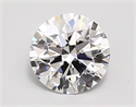 Lab Created Diamond 1.03 Carats, Round with ideal Cut, E Color, if Clarity and Certified by IGI