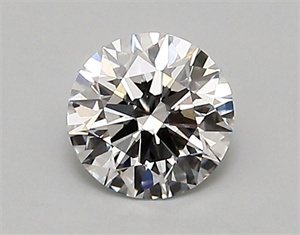 Picture of Lab Created Diamond 0.91 Carats, Round with ideal Cut, D Color, vvs1 Clarity and Certified by IGI