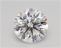 Lab Created Diamond 0.70 Carats, Round with Excellent Cut, D Color, VS1 Clarity and Certified by IGI