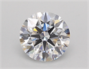 Lab Created Diamond 1.04 Carats, Round with Excellent Cut, D Color, VVS2 Clarity and Certified by GIA