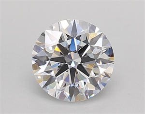 Foto Lab Created Diamond 1.04 Carats, Round with Excellent Cut, D Color, VVS2 Clarity and Certified by GIA de
