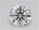 Del inventario de diamantes de laboratorio, 1.09 quilates, Redondo , Color E, claridad VVS1 y certificado GIA