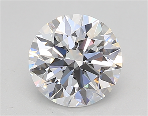 Picture of Lab Created Diamond 1.22 Carats, Round with Excellent Cut, D Color, VVS2 Clarity and Certified by GIA