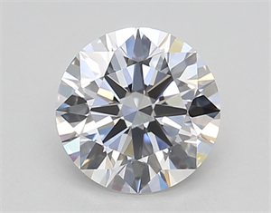 Picture of Lab Created Diamond 1.21 Carats, Round with Excellent Cut, D Color, VVS2 Clarity and Certified by GIA