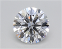 Del inventario de diamantes de laboratorio, 1.06 quilates, Redondo , Color D, claridad VVS2 y certificado GIA