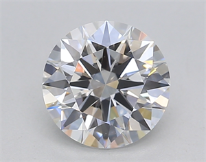 Picture of Lab Created Diamond 1.21 Carats, Round with Excellent Cut, D Color, VVS2 Clarity and Certified by GIA