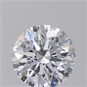 Del inventario de diamantes de laboratorio, 0.72 quilates, Redondo , Color E, claridad VVS2 y certificado IGI