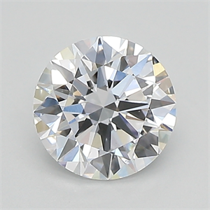 Picture of Lab Created Diamond 0.91 Carats, Round with excellent Cut, D Color, vvs1 Clarity and Certified by IGI